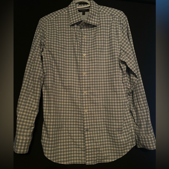 Small banana republic plaid men button up - Picture 2 of 4